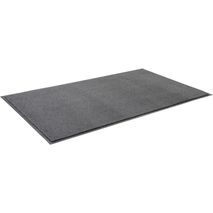 Genuine Joe Silver Series Indoor Walk-Off Mats - Warehouse, Indoor - 60" Length x 36" Width - Vinyl - Salt Pepper - 1 Each. Picture 7