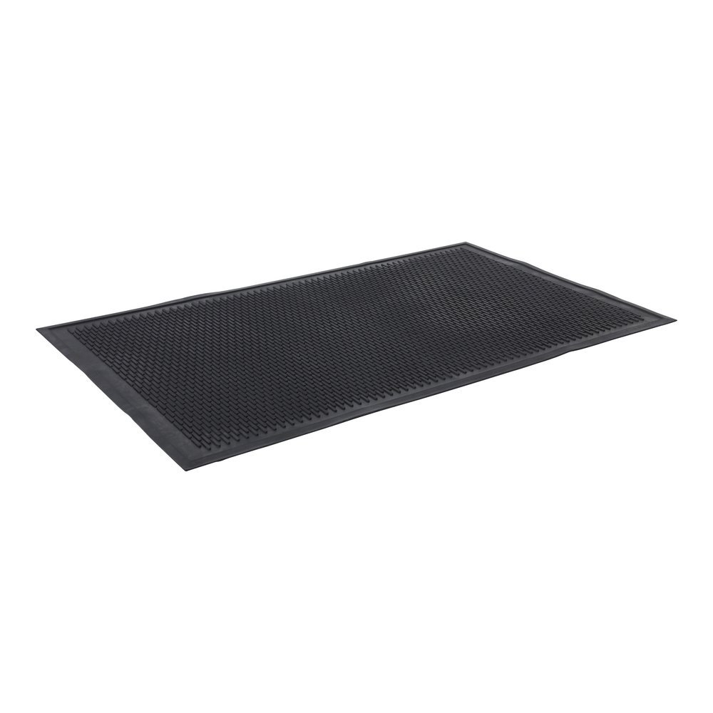 Genuine Joe Clean Step Scraper Floor Mats - Outside Entrance, Outdoor - 60" Length x 36" Width - Rubber - Black - 1 Each. Picture 6
