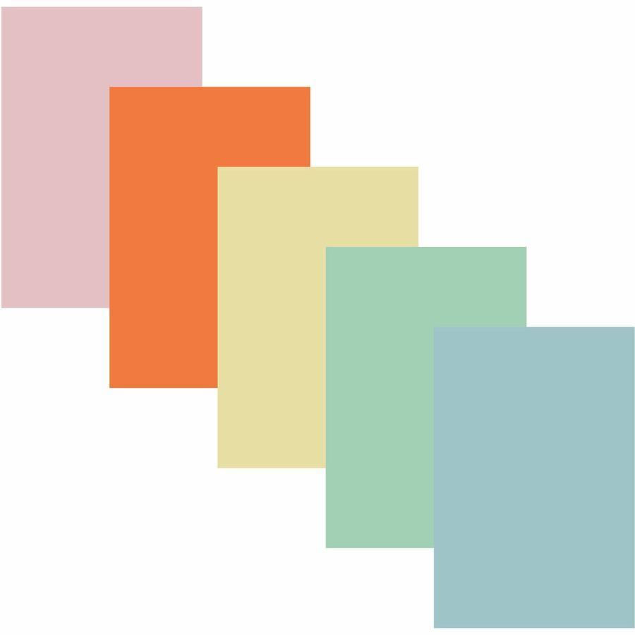 Pacon Assorted Tagboard - Poster, Painting - 1.50"Height x 18"Width x 12"Length - 100 / Pack - Assorted. Picture 4