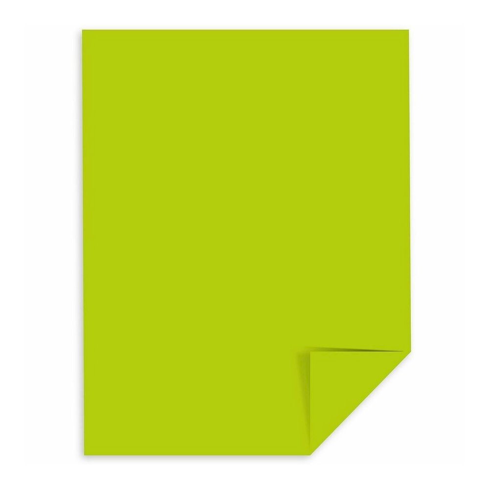 Astrobrights Color Paper - Green - Letter - 8 1/2" x 11" - 24 lb Basis Weight - Smooth - Acid-free, Lignin-free, Chlorine-free, Heavyweight - Terra Green - 500 / Ream. Picture 5