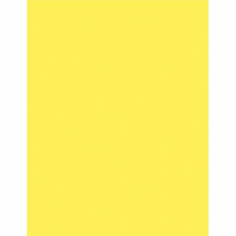 Pacon Kaleidoscope Multi-Purpose Paper - Letter - 8.50" x 11" - 24 lb Basis Weight - 500 Sheets/Pack - Multi-Purpose Paper - Hyper Yellow. Picture 3
