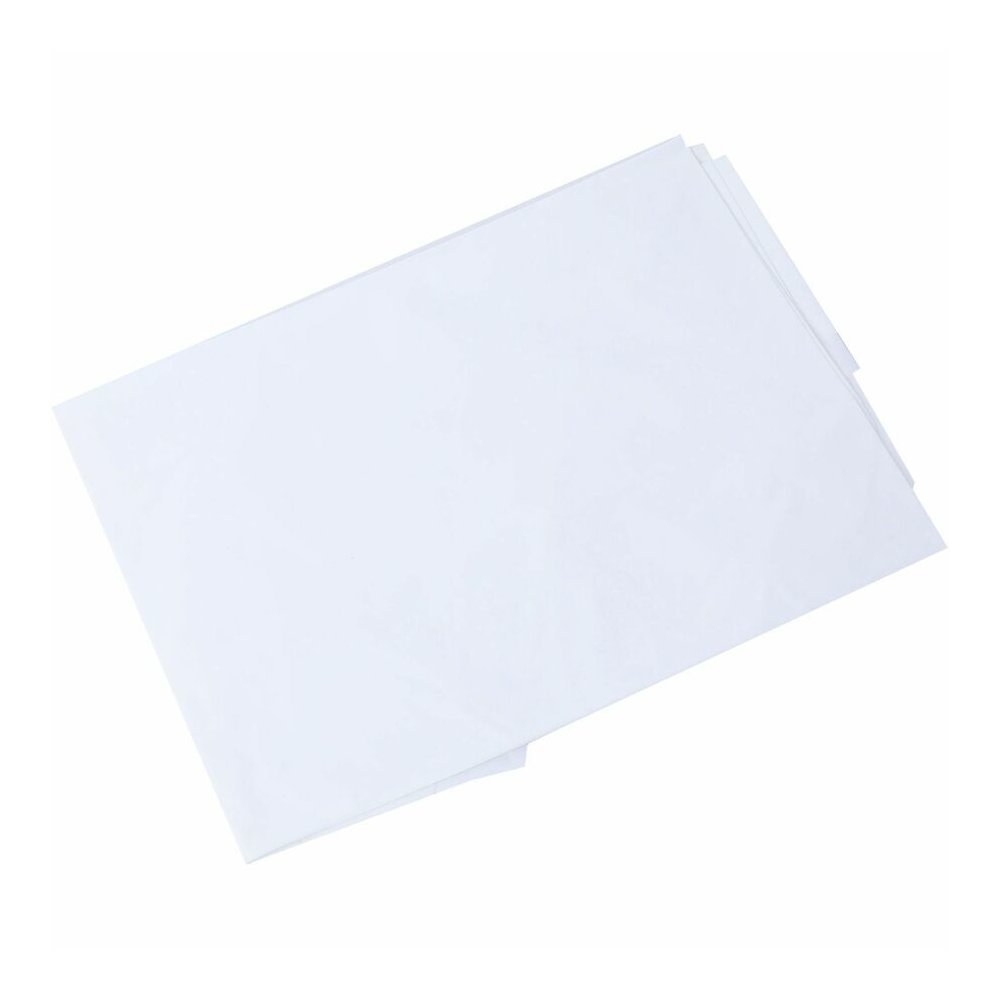 Genuine Joe Plastic Round Tablecovers - 84" Diameter - Plastic - White - 6 / Pack. Picture 5