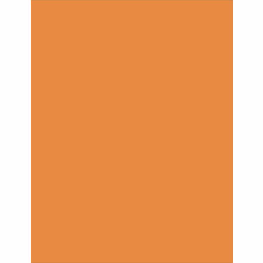 Pacon Neon Bond Paper - Orange - Letter - 8 1/2" x 11" - 24 lb Basis Weight - 100 / Pack - Sustainable Forestry Initiative (SFI) - Neon Orange. Picture 4