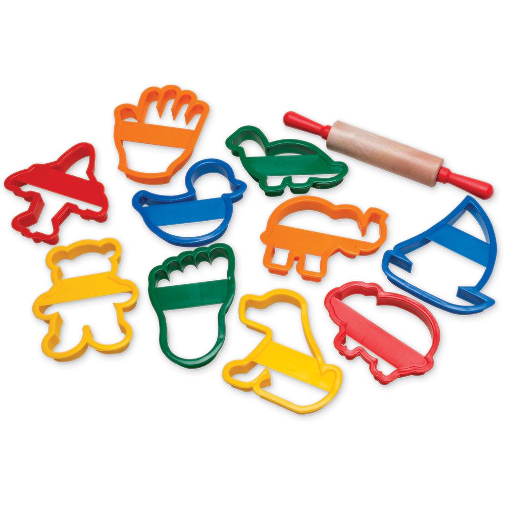 Creativity Street Clay Cutter Set - Clay Craft - 11 Piece(s) - 1 / Set. Picture 3