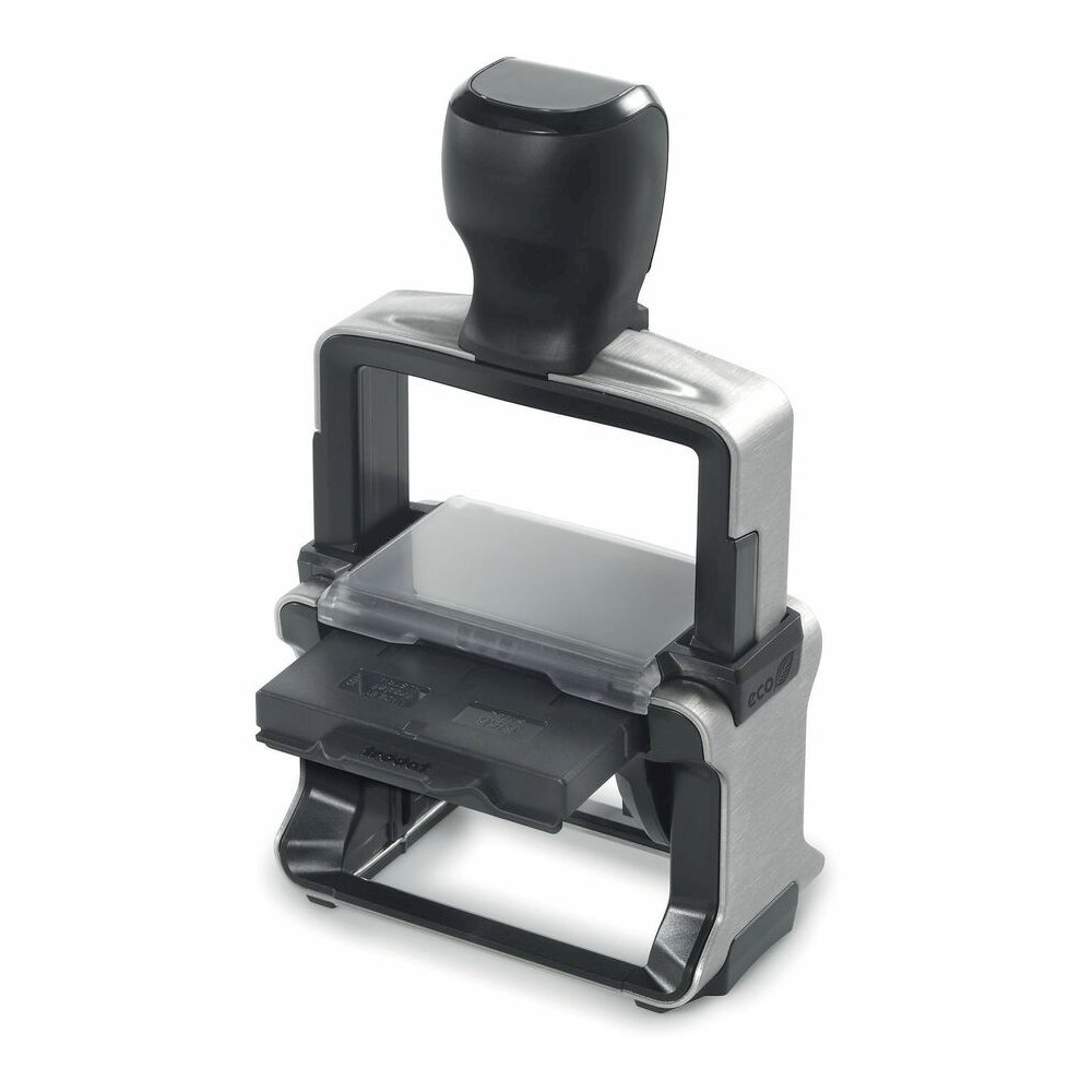 Trodat Professional 5-in-1 Date Stamp - Date Stamp - ENTERED, PAID, FAXED, RECEIVED - 10000 Impression(s) - Blue, Red - Recycled - 1 Each. Picture 8