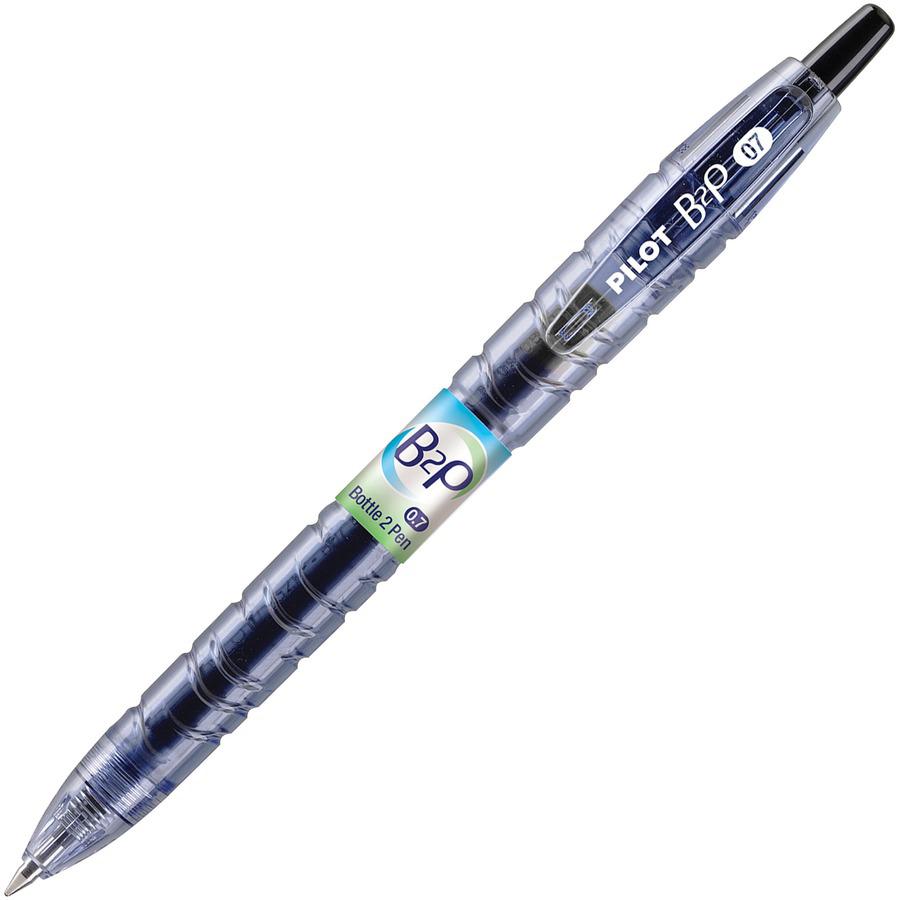 Pilot Fine Point Gel Pens - Refillable - Retractable - Black Ink - Gel-based - Plastic Barrel - 1 Dozen. Picture 6