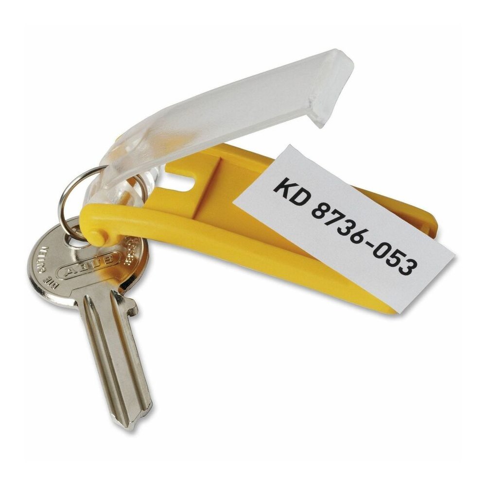 DURABLE Label Window Key Tags - Assorted - 24 / Pack. Picture 10