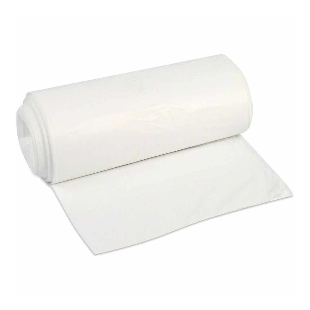 Heritage RePrime AccuFit 44-gal Can Liners - 44 gal Capacity - 50" Length x 37" Width x 0.90 mil (23 Micron) Thickness - Low Density - Clear - Linear Low-Density Polyethylene (LLDPE) - Garbage - 50 / . Picture 5