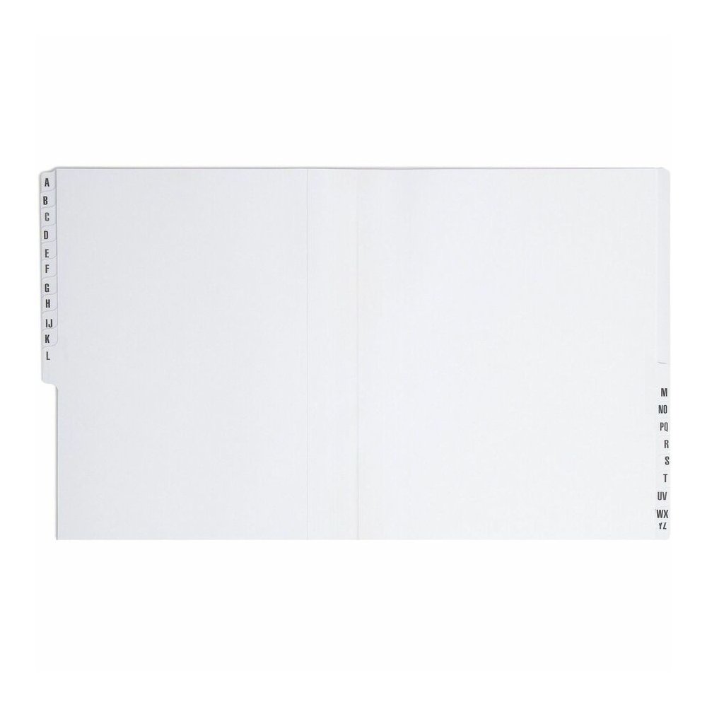 Smead Alphabetic Desk File/Sorter - Printed Tab(s) - Character - A-Z - Letter - 8.50" Width x 11" Length - 35% Recycled - 1 Each. Picture 4