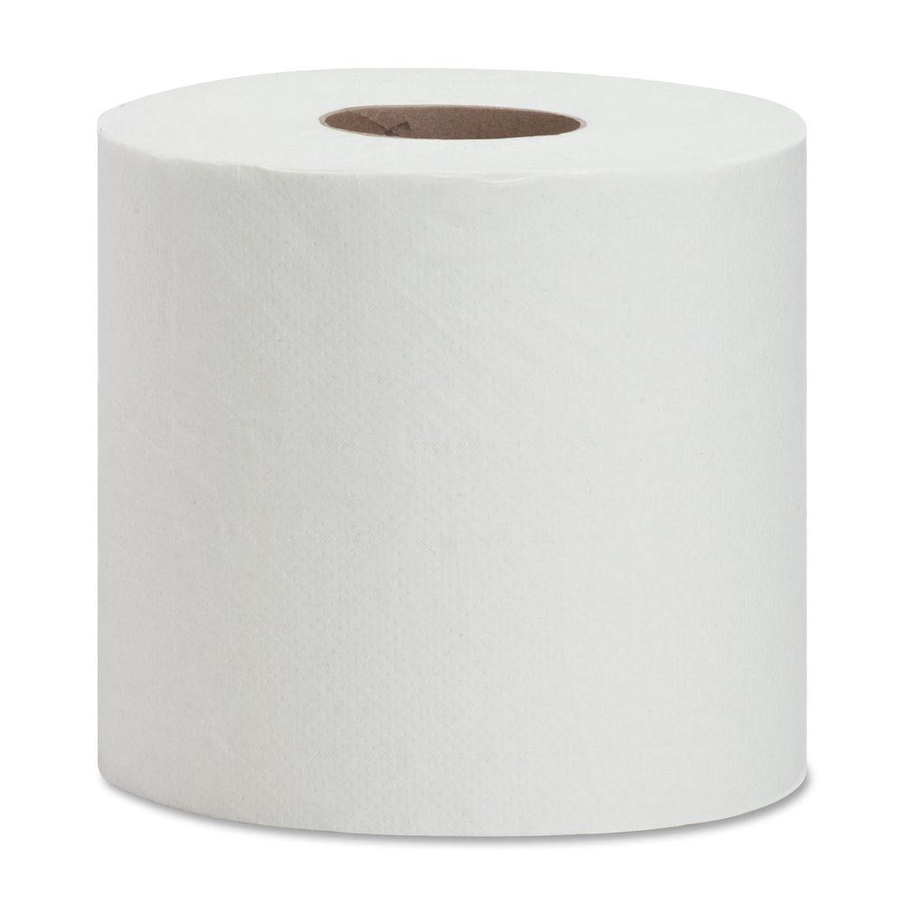 Genuine Joe Centerpull Paper Towels - 2 Ply - 8.13" Width x 7.56" Length - 600 Sheets/Roll - 3 1/16" Core - White - Fiber - 6 / Carton. Picture 8