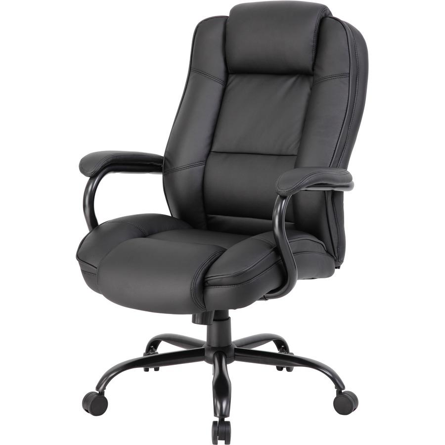 Boss Executive Chair - Black Seat Color - Black Back Color - 1 Each. Picture 14