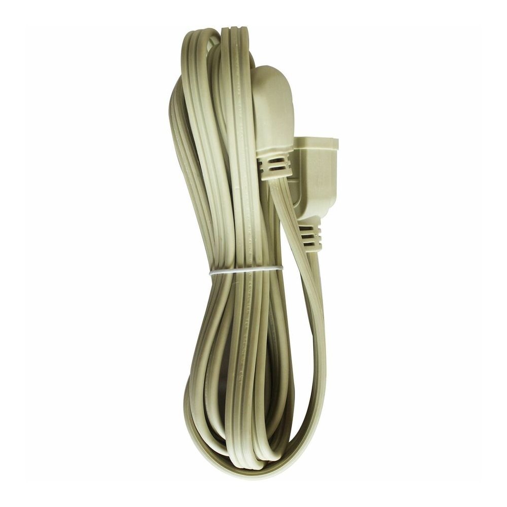 Compucessory Heavy Duty Indoor Extension Cord - 14 Gauge - 125 V AC / 15 A - Beige - 9 ft Cord Length - 1 Each. Picture 4