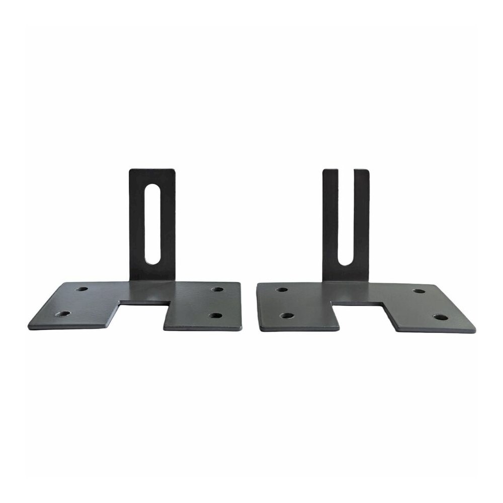 Lorell Panel System Wall Brackets - 2.50" Width x 3.75" Depth x 2.50" Height - Aluminum - Aluminum - 1 Set. Picture 8
