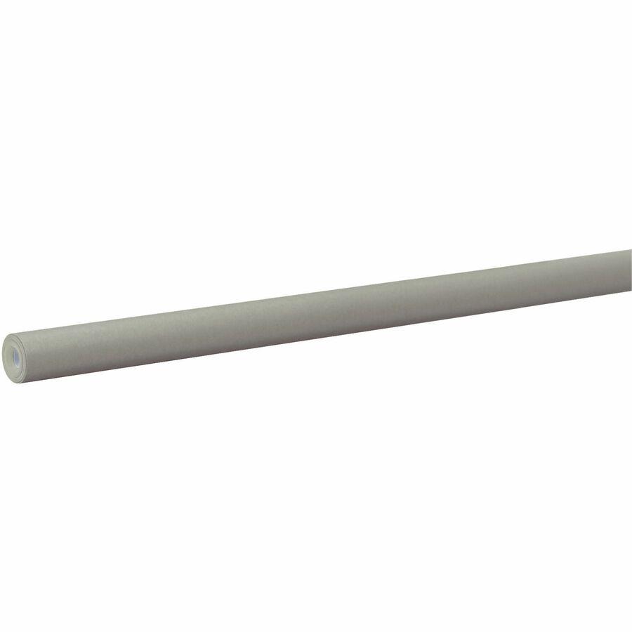 Fadeless Bulletin Board Art Paper - Bulletin Board, Art Project, Craft Project, School, Home, Office Project - 48"Width x 50 ftLength - 1 / Roll - Pewter. Picture 3