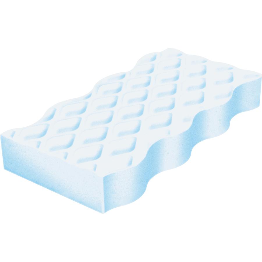 Mr. Clean Magic Eraser Extra Durable Pads - For Multipurpose - Recommended For: Dirt Remover, Grime Remover, Soil Remover - Heavy Duty - White - 4/Box - 8 / Carton. Picture 5