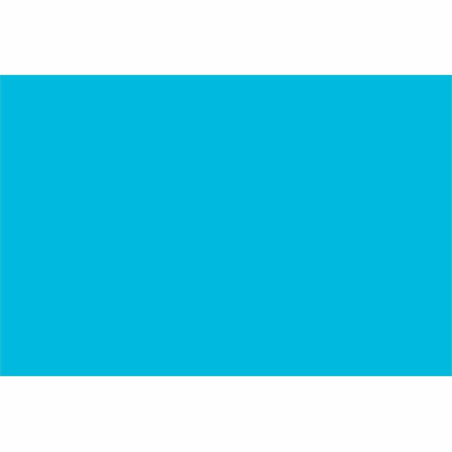Tru-Ray Construction Paper - Art Project - 18" Width x 12" Length - Atomic Blue - Sulphite - 1 Pack. Picture 5