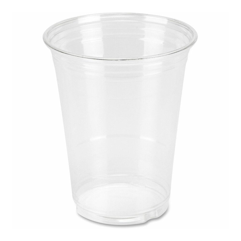 Genuine Joe 16 oz Clear Plastic Cups - 16 fl oz - Clear - Plastic - Cold Drink, Beverage - 25/Pack - 20 / Carton. Picture 7