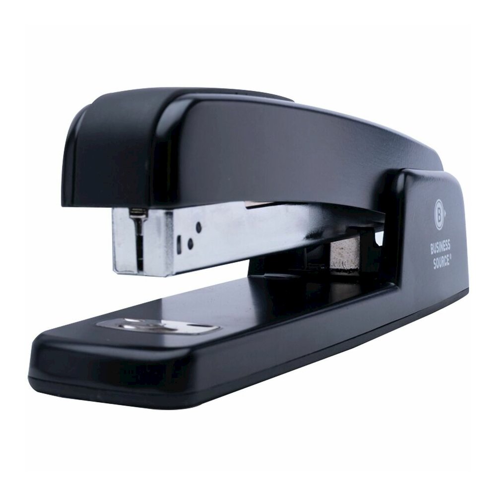 Business Source Standard Stapler Value Pack - Staples Upto 20 Sheet - Holds Upto 210 Staple - Full Strip - Top Loading - Black - 1 Pack. Picture 8