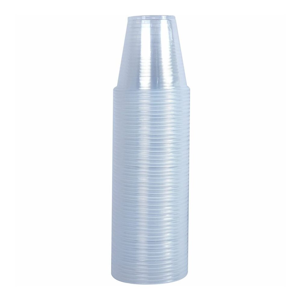 Genuine Joe 5 oz Transparent Beverage Cups - 5 fl oz - Clear - Plastic - Beverage - 100/Bag - 25 / Carton. Picture 6