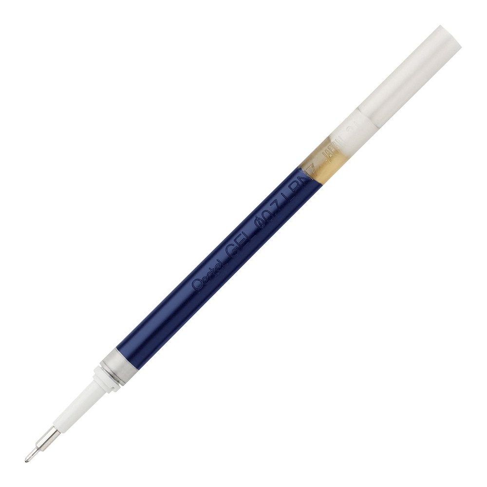 EnerGel Retractable Liquid Pen Refills - 0.70 mm , Medium Point - Blue Ink - Smudge Proof, Smear Proof, Quick-drying Ink, Glob-free, Smooth Writing - 12 / Box. Picture 4
