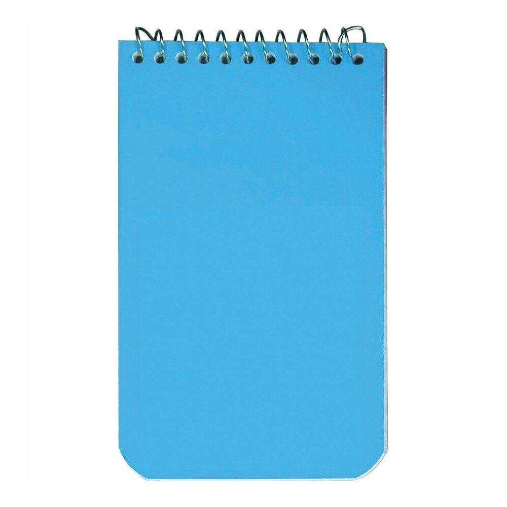 Rediform Wirebound Memo Notebooks - 60 Sheets - Wire Bound - 3" x 5" Sheet Size - White Paper - Assorted Cover - 12 / Box. Picture 5