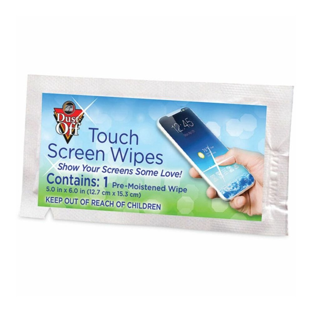 Dust-Off Electronics Screen Wipes - DTSW32 - For Multipurpose - BluePouch - 32 / Pack. Picture 3