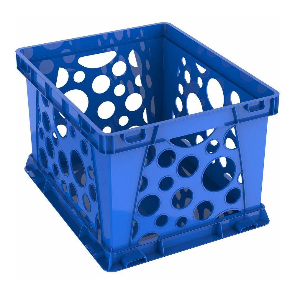 Storex Premium Storage Case - Internal Dimensions: - External Dimensions: Height17.3" Length x 14.3" Width x 10.5" Height - Media Size Supported: Legal, Letter - Rugged - Stackable - Assorted Bright -. Picture 6