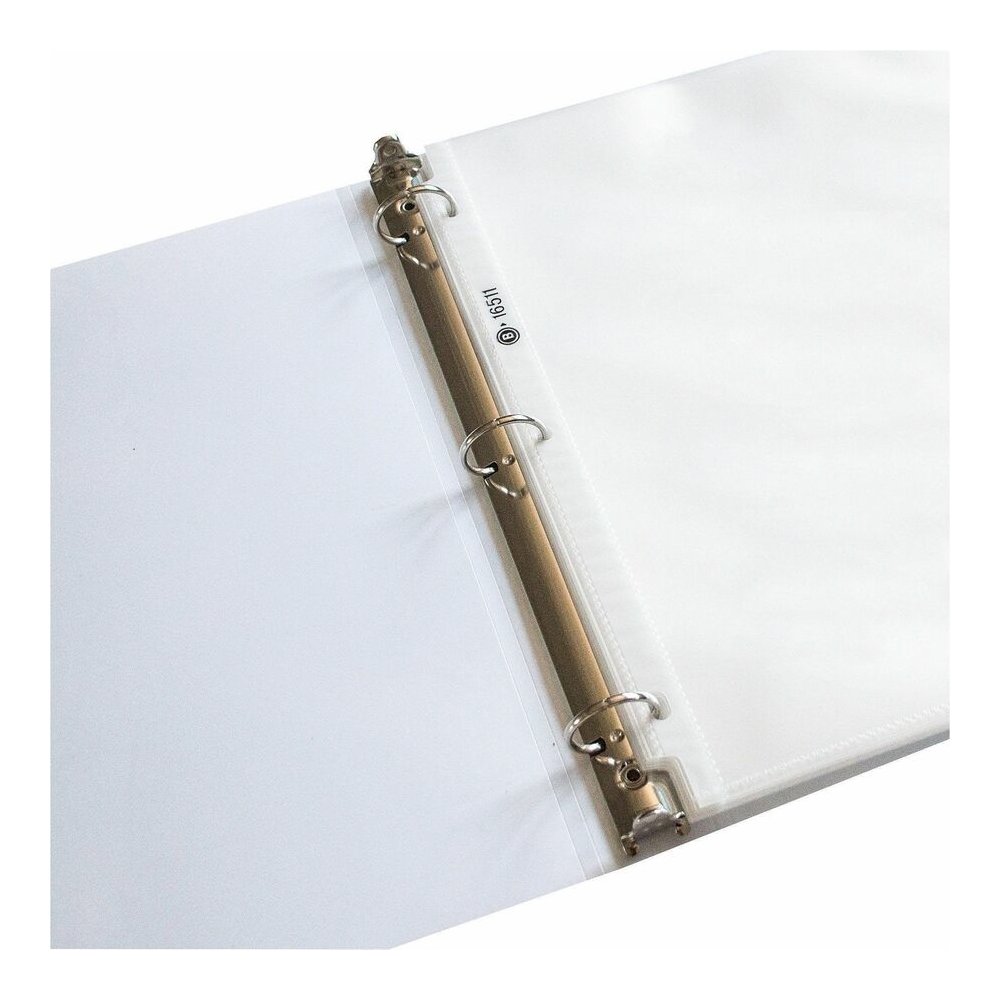 Business Source Sheet Protectors - For Letter 8 1/2" x 11" Sheet - 3 x Holes - Ring Binder - Top Loading - Rectangular - Clear - Polypropylene - 50/Box - 5 / Carton. Picture 10