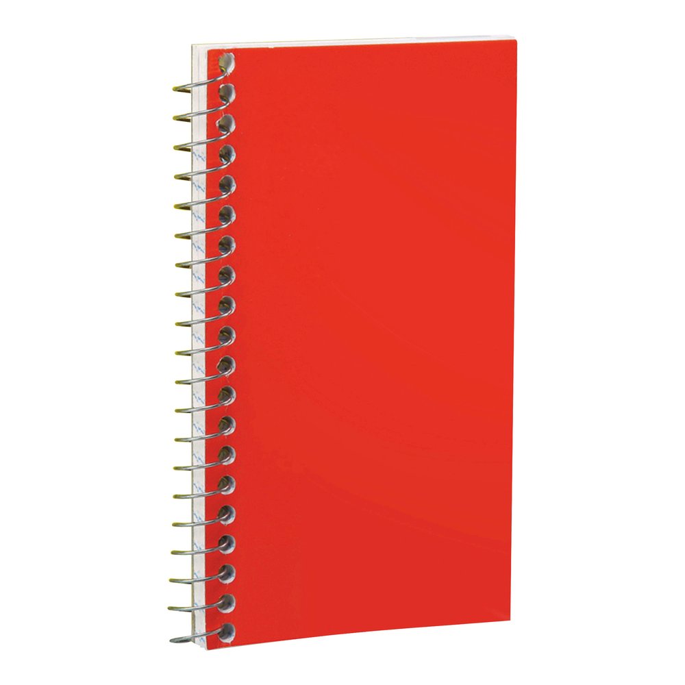 Ampad Sidebound Memo Notebooks - 50 Sheets - Wire Bound - 5" x 3" Sheet Size - White Paper - Assorted Pressboard Cover - Mediumweight, Rigid - 10 / Bundle. Picture 4