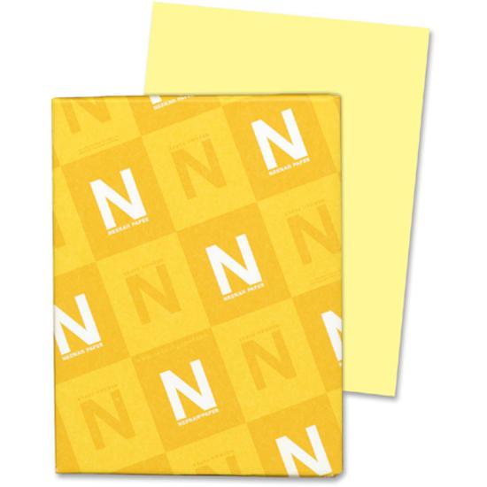 Exact Inkjet, Laser Vellum Paper - Yellow - 92 Brightness - Letter - 8 1/2" x 11" - 67 lb Basis Weight - 250 / Pack - FSC - Quick Drying, Durable, Acid-free, Heavyweight. Picture 3