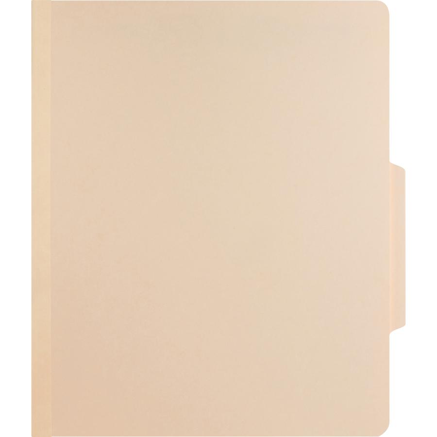 Business Source Letter Recycled Classification Folder - 8 1/2" x 11" - 2" Expansion - 2" Fastener Capacity - 2 Divider(s) - 10% Recycled - 10 / Box. Picture 7