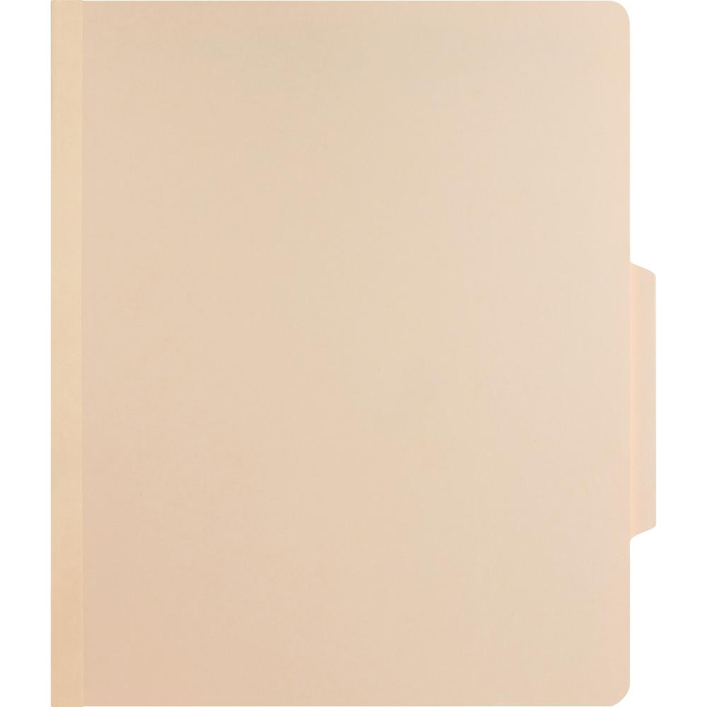 Business Source Letter Recycled Classification Folder - 8 1/2" x 11" - 2" Expansion - 1" Fastener Capacity, 2" Fastener Capacity - 2 Divider - 18 pt. - 10% Recycled - 25 / Box. Picture 6