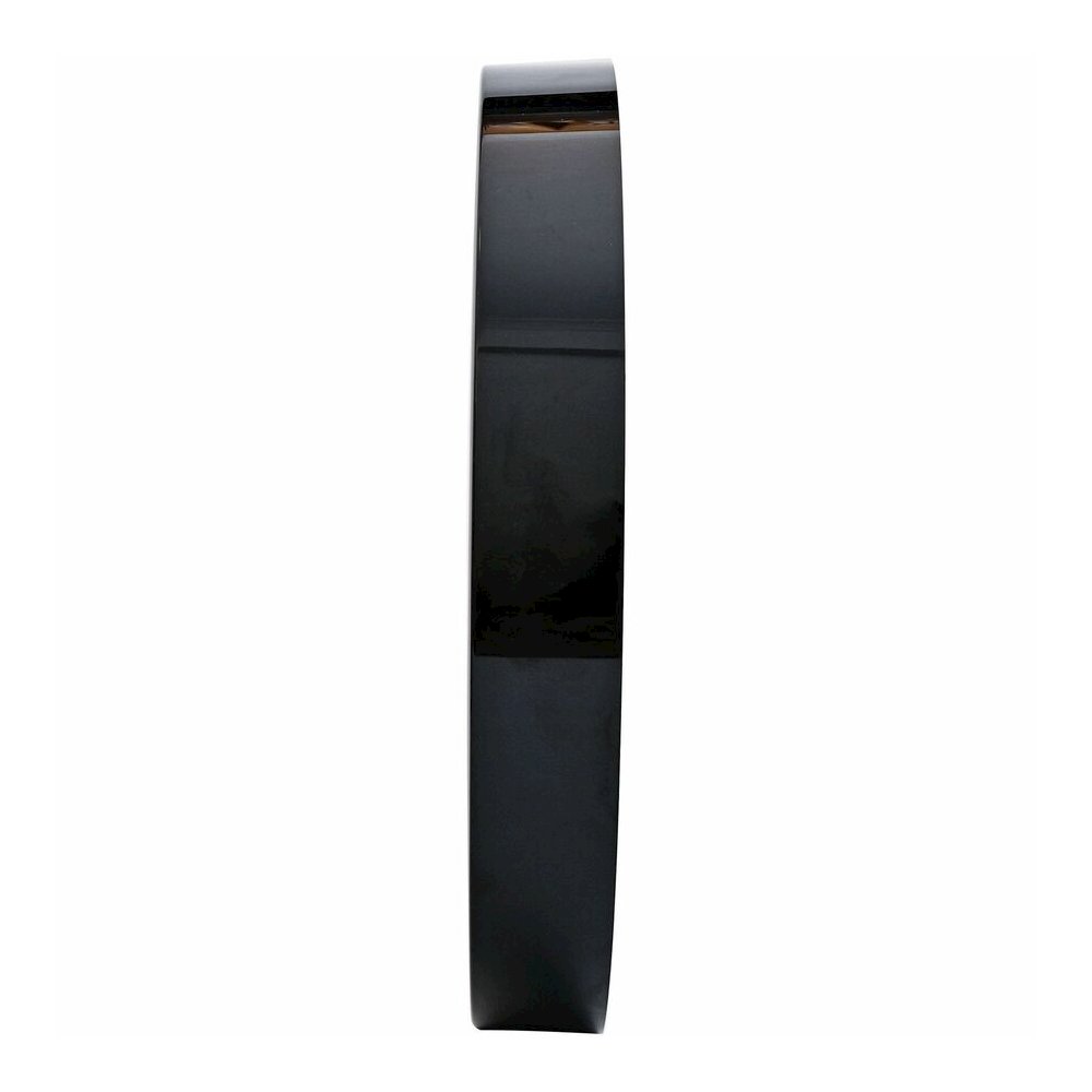 Lorell 14-1/2" Self-Set Wall Clock - Analog - Quartz - White Main Dial - Black Case. Picture 6