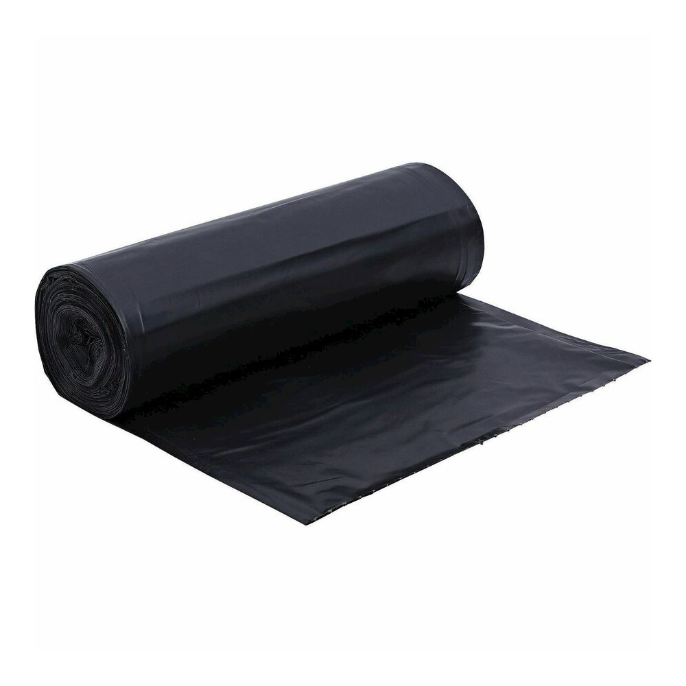Genuine Joe Heavy-Duty Trash Can Liners - 60 gal Capacity - 56" Length x 39" Width x 1.50 mil (38 Micron) Thickness - Low Density - Black - Plastic Resin - Waste, Debris, Can - 50/Box - 96 / Pallet. Picture 8