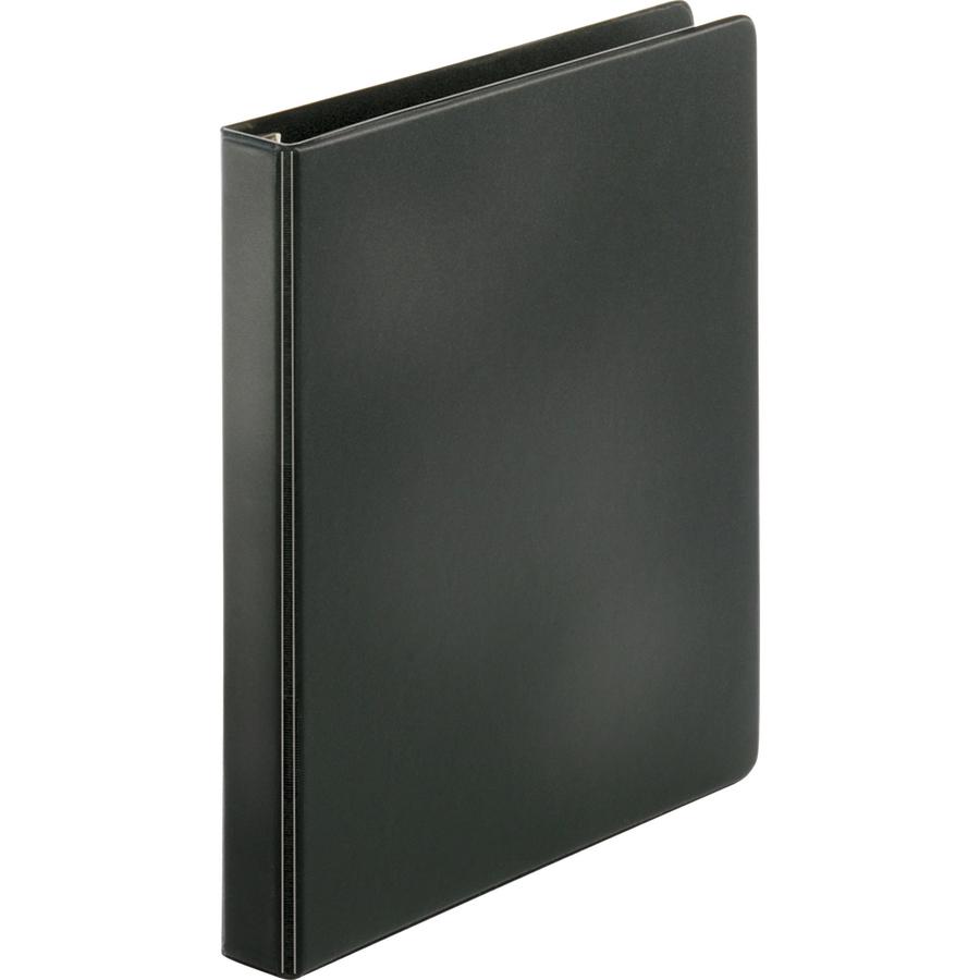 Business Source EasyOpen Locking Slant-D Ring Binders - 1" Binder Capacity - Letter - 8 1/2" x 11" Sheet Size - 200 Sheet Capacity - Slant D-Ring Fastener(s) - Inside Front & Back Pocket(s) - Polyprop. Picture 8