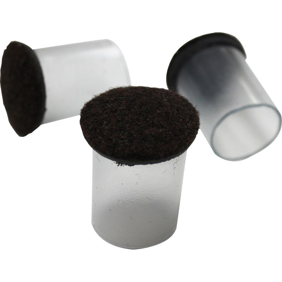 Lorell Sleeve Floor Protectors - Clear, Transparent - 100/Bag. Picture 7