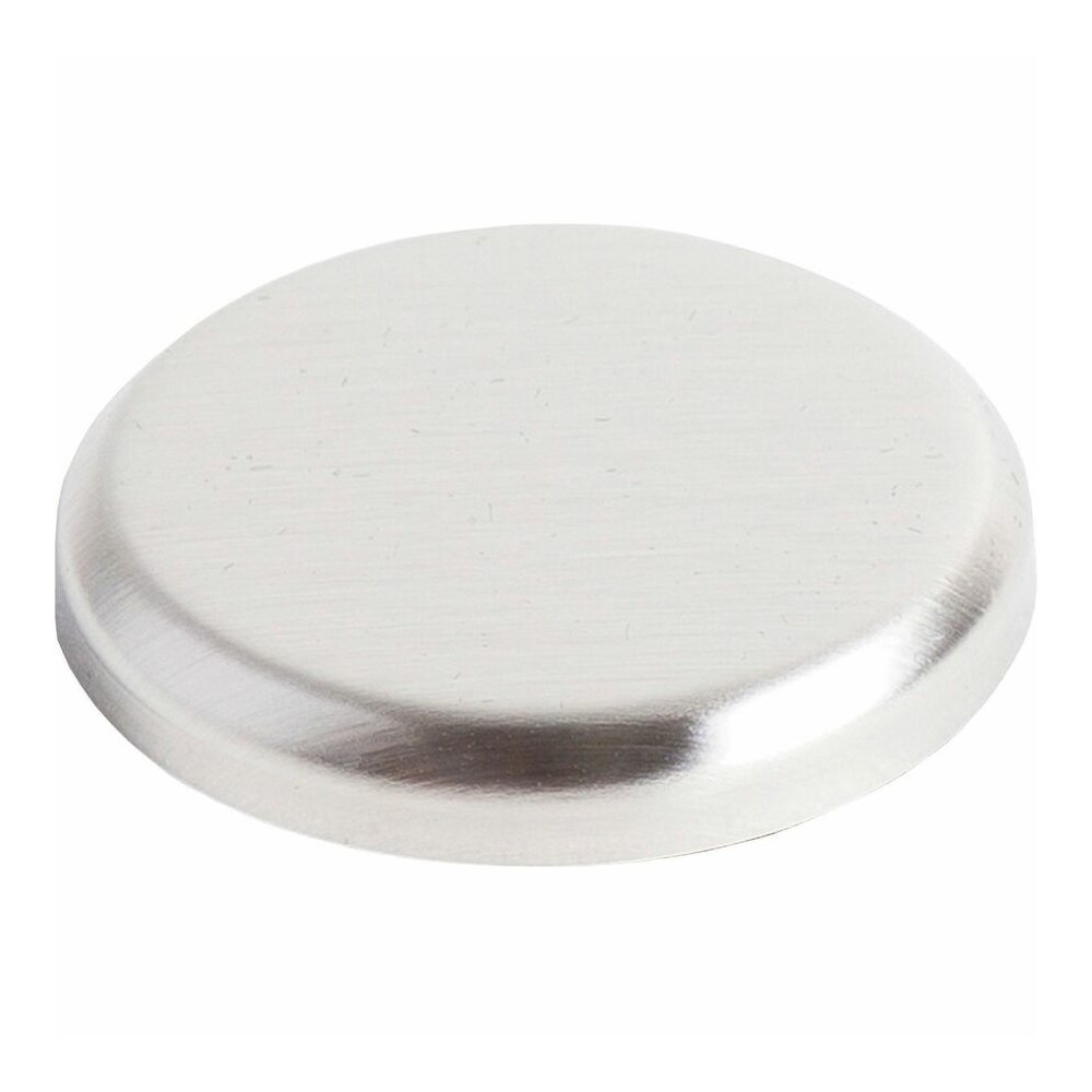 U Brands High Energy Magnets - 1.3" Diameter - Round - Durable - 1 Pack - Brushed Metal. Picture 6