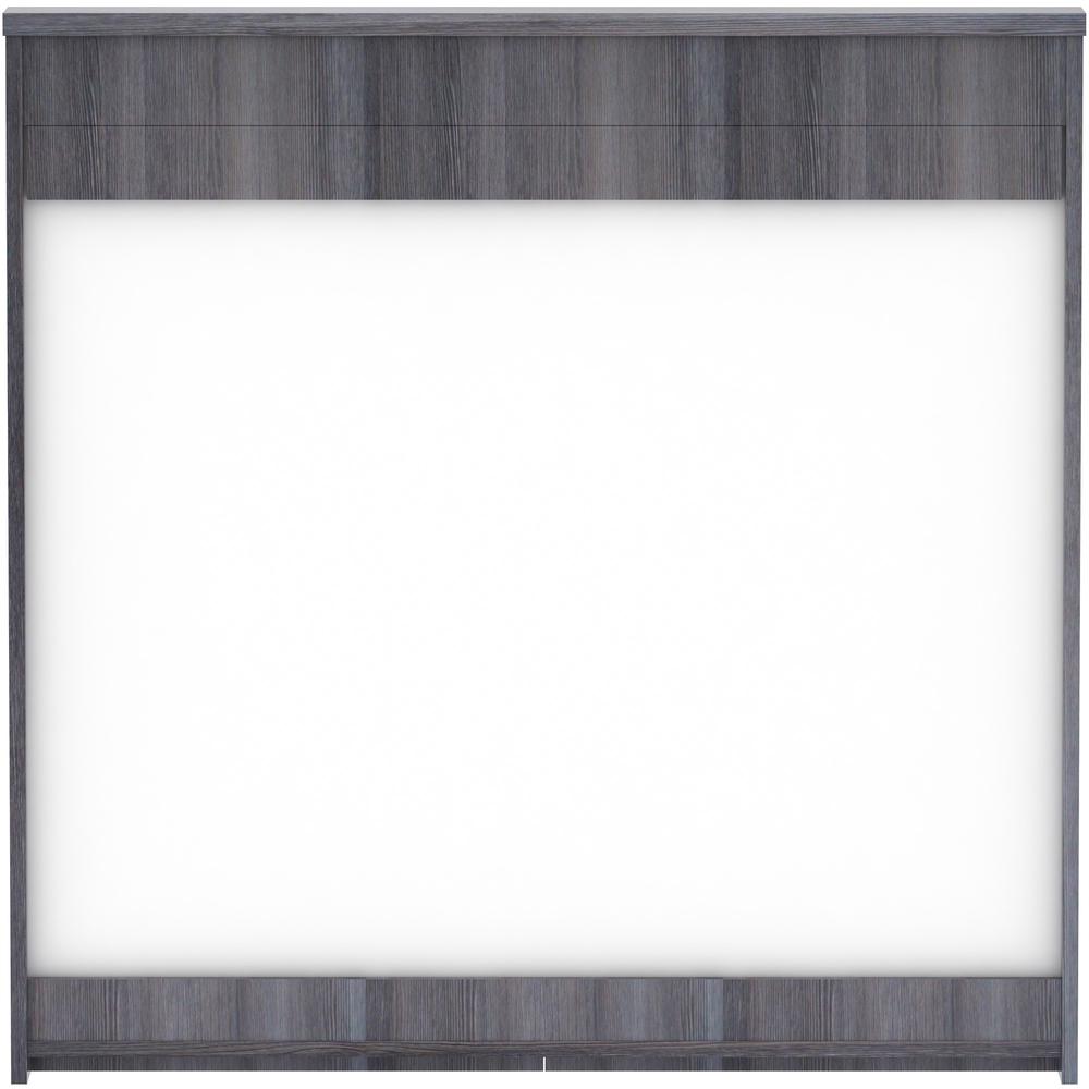 Lorell Dry-erase Whiteboard Presentation Cabinet - Hinged Door, Dry Erase Surface - 47.3" Height x 47.3" Width x 4.8" Depth - 1 Each. Picture 10