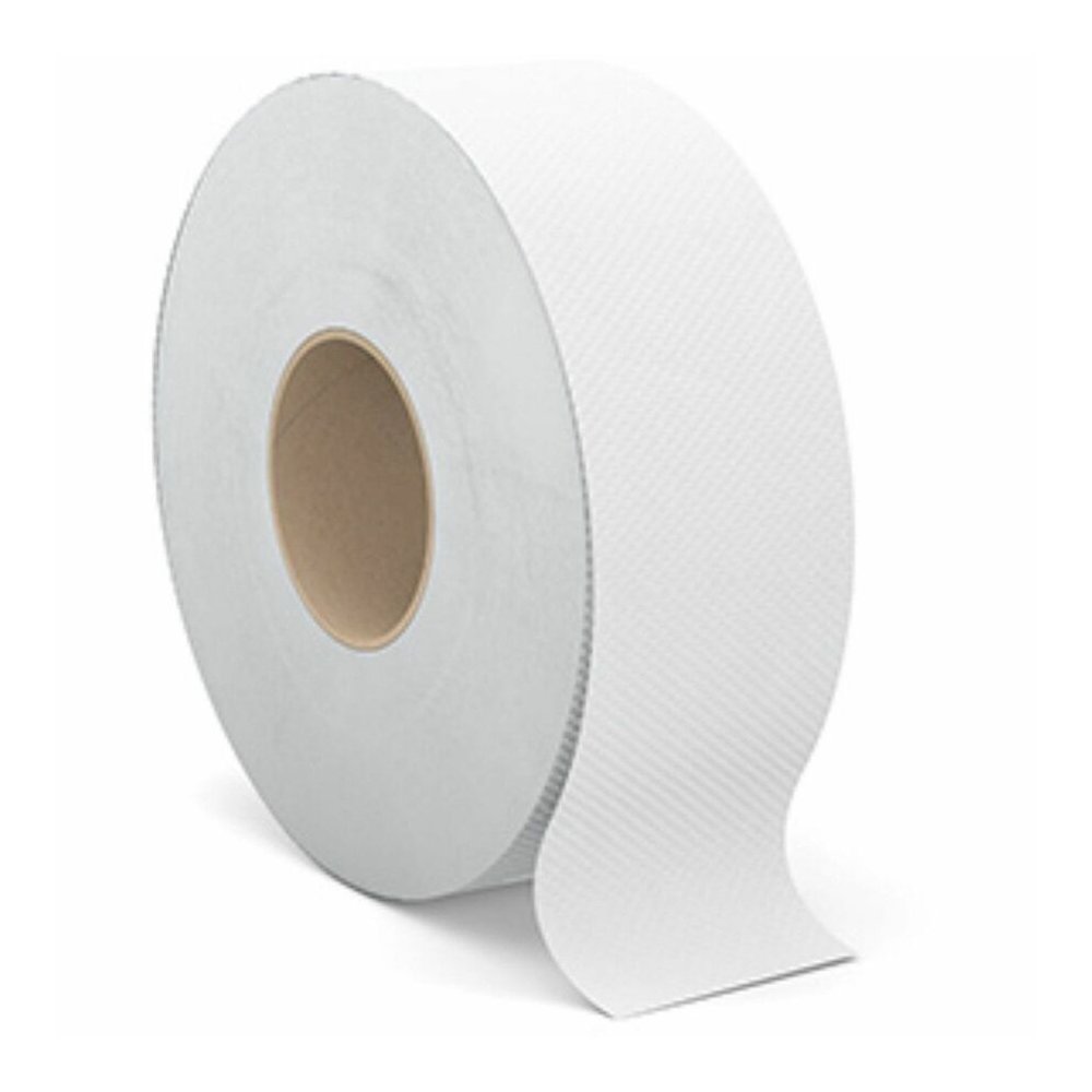 Cascades PRO Select Jumbo Toilet Paper - 2 Ply - 3.30" Width x 1000 ft Length - White - Fiber - 12 / Carton. Picture 3