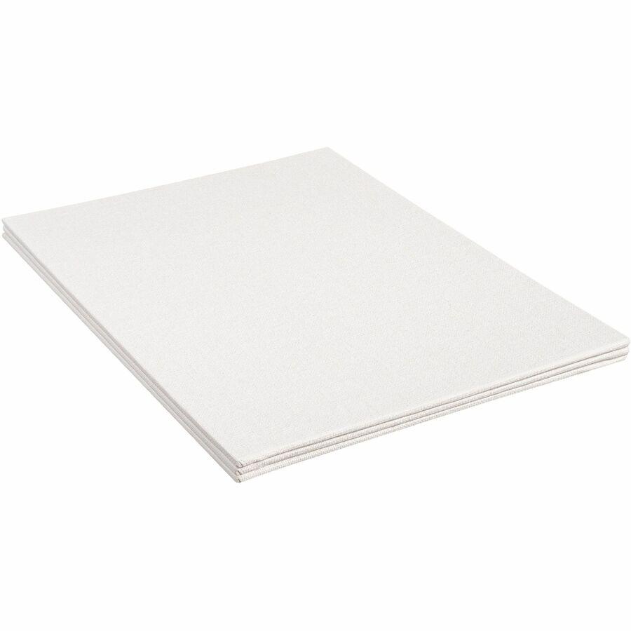 Prang Canvas Panels - Painting, Art - 3 Piece(s) x 9"Width x 125 milThickness x 12"Length - 3 / Pack - White - Acrylic. Picture 10