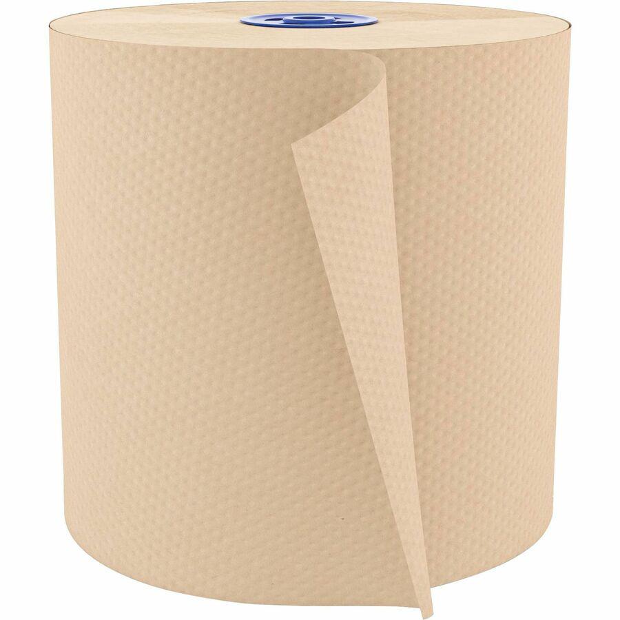 Cascades PRO Perform Roll Towels for Tandem, 1050' - 1 Ply - 7.50" Width x 1050 ft Length - Natural - 6 / Carton. Picture 4