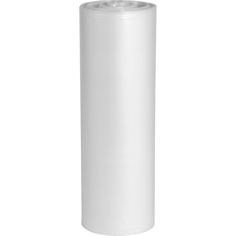 Genuine Joe Heavy-duty Trash Can Liners - 60 gal Capacity - 58" Length x 39" Width x 1.80 mil (46 Micron) Thickness - Clear - Waste Disposal, Debris, Office Waste, Food Waste - 100 / Carton. Picture 3