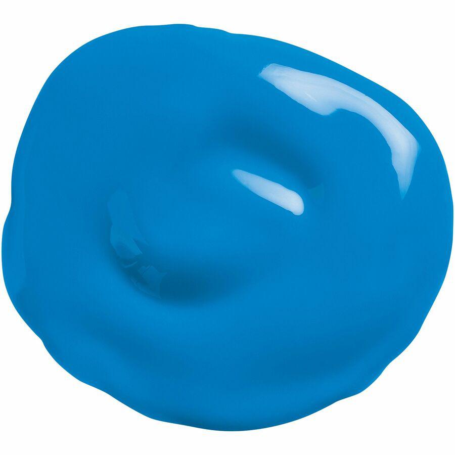 Prang Washable Tempera Paint - 1 Color(s) - Turquoise Blue - 1 gal - Washable - 1 Each. Picture 7