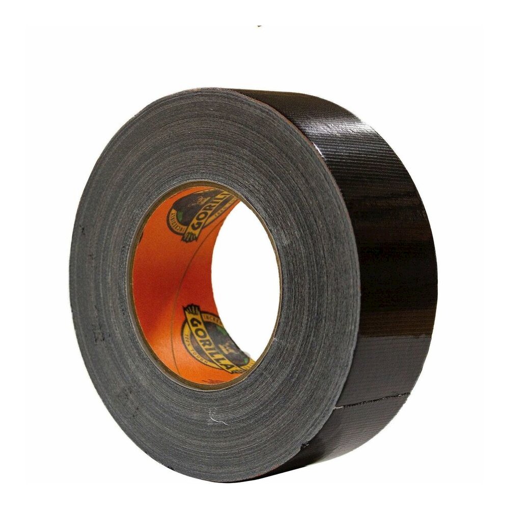 Gorilla Tape - 30 yd Length x 1.88" Width - Black - Weather Resistant, Moisture Resistant, UV Resistant, Temperature Resistant - For Project, Repairing, Indoor, Outdoor, Smooth Surface, Rough Surface,. Picture 5