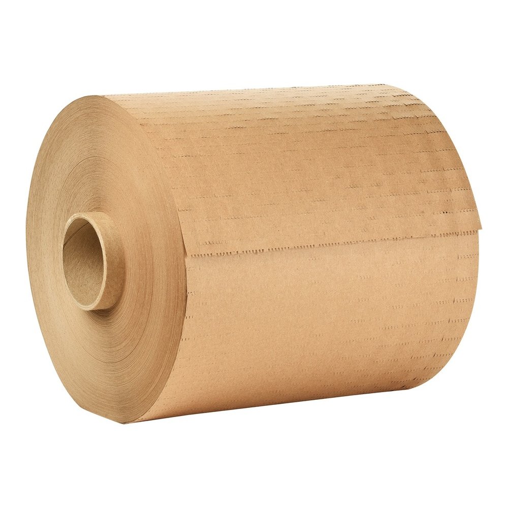 Scotch Cushion Lock Protective Wrap - 12" Width x 1000 ft Length - Recyclable, Easy Tear - Brown - 1 Roll. Picture 7
