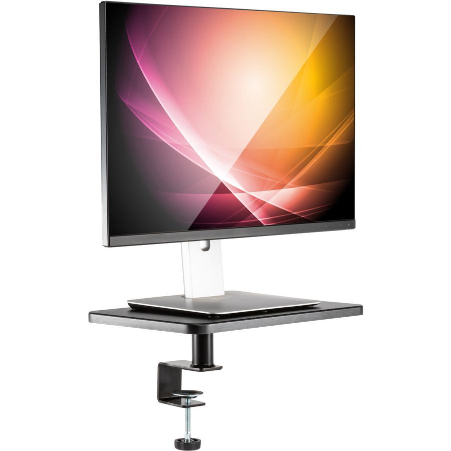 Allsop Ascend Monitor Stand - 30 lb Load Capacity - 5.8" Height x 15" Width x 9.3" Depth - Desk, Freestanding - Metal, Wood. Picture 6