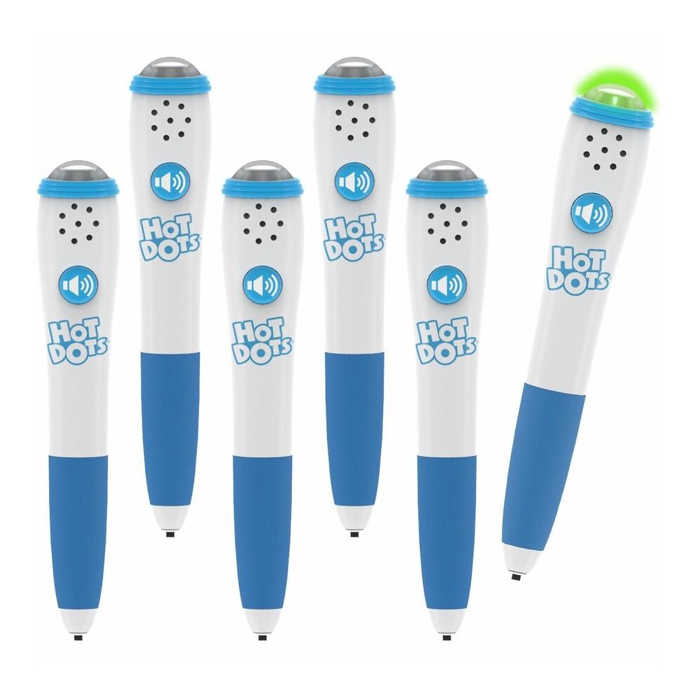 Hot Dots Light-Up Interactive Pen, Pack of 6 - Learning Toy - Theme/Subject: Fun - 3-7 Year - 6/Set. Picture 3