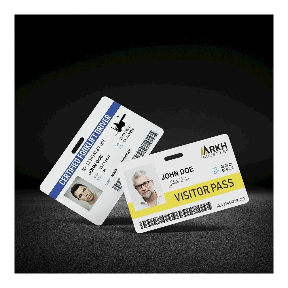 Avery&reg; Name Badge - Print/Message - "Landscape - 2.1" Width x 3.4" Height - Rectangular Shape - Double Sided - Durable, Hand Writable, Printable, Water Resistant, Chemical Resistant, Abrasion Resi. Picture 10