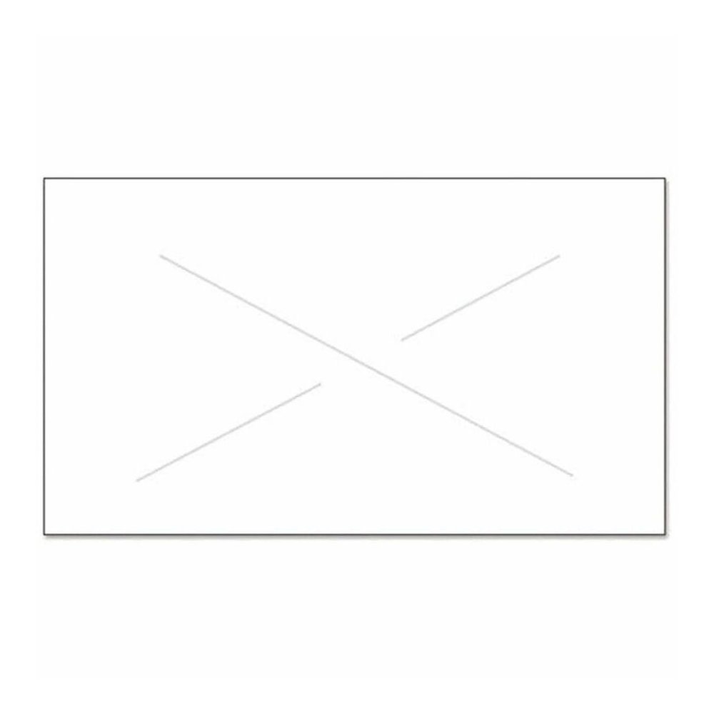 COSCO Contact Labelers 1-line White Labels - 7/16" Width x 13/16" Length - Removable Adhesive - White - 1 Each. Picture 4