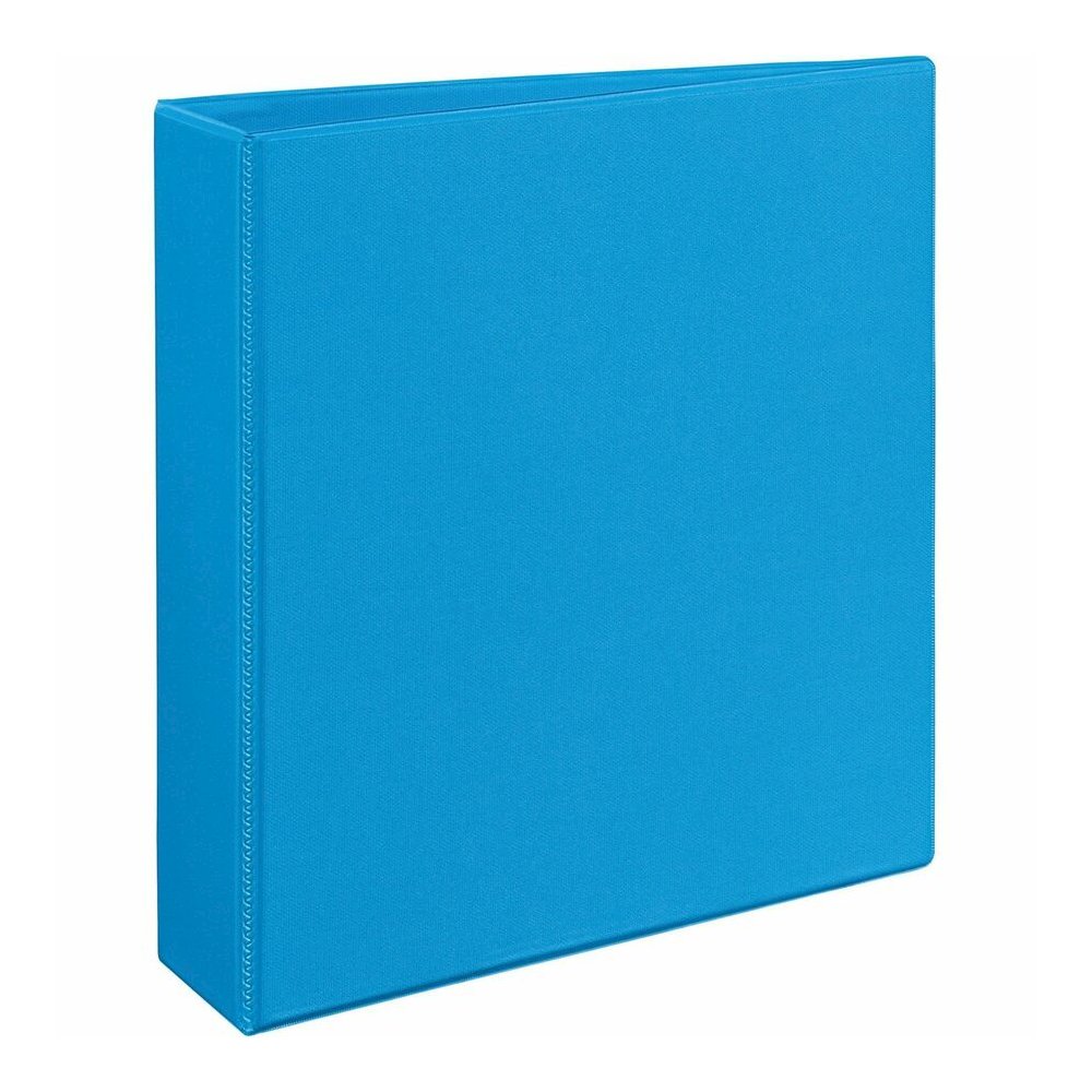 Avery&reg; Heavy-duty Nonstick View Binder - 2" Binder Capacity - Letter - 8 1/2" x 11" Sheet Size - 500 Sheet Capacity - 3 Ring - Fastener: Slant D-Ring - Pocket: 4, Internal - Poly - Light Blue - Re. Picture 6